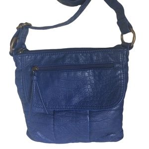 Bueno Soft Royal Blue Cross Body Purse